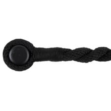 Weaved Cotton-Blend Magnetic Curtain Tieback